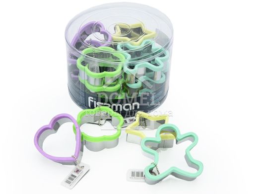 Формочка для вирізання печива в асортименті (16 од у промо кор)