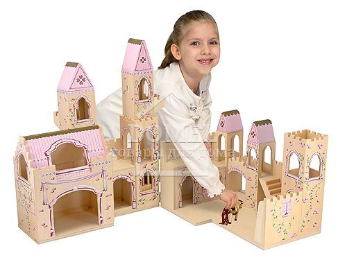 MD11263 Folding Princess Castle (Замок принцеси), Для дівчаток, Від 3 років, Будиночки