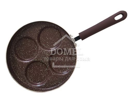 Сковорода для оладий и яичные MOSSES STONE 26x4,5 см (алюминий с антипригарным покрытием)