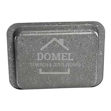 Форма для запекания 32 х 24,5x4,5 см (углеродистая сталь с антипригарным покрытием), Форма для выпечки, Нержавеющая сталь, Для духовок, 32 см, Квадратная