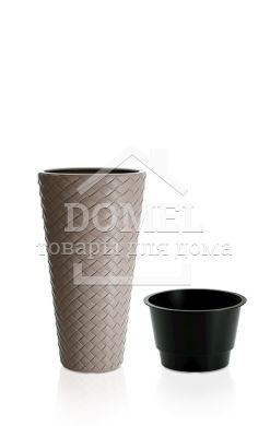 Горщик для рослин MATUBA SLIM - беж, 8/23 л, 5905197296357