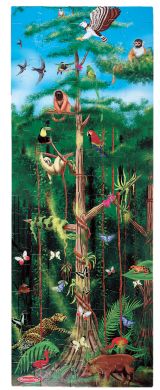 MD10444 Rain Forest (100 pc) ("Джунгли" - напольный пазл, 100 эл.)