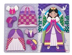 MD19021 Princess Dress-Up Chunky Puzzle ("Принцеси" - фірмовий пазл)
