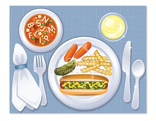 MD4193 Make-a-Meal Sticker Pad (Набор стикеров "Домашний ресторан")