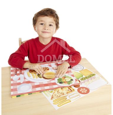 MD4193 Make-a-Meal Sticker Pad (Набор стикеров "Домашний ресторан")