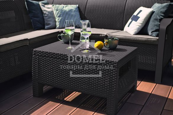 Набір меблів, Bahamas Relax, коричневий - сіро-бежевий, 3253929184017