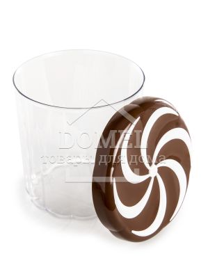 Контейнер для сладостей, печенья, 2,6 л, 2,6 л, Контейнер для хранения, Пищевой пластик, Пластик, Круглая