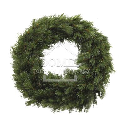 Венок декоративный искусственный Forest frosted зеленый, ø 45 см, Triumph Tree Edelman, Венок декоративный, Зеленый, До 1 метра
