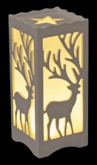 Ліхтар декоративний пластик, білий, "Luca Lighting"