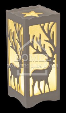 Ліхтар декоративний пластик, білий, "Luca Lighting"