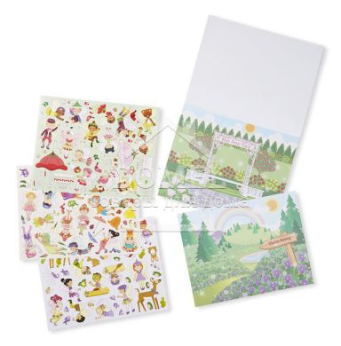 MD9148 Scratch & Sniff - Floral Fairies (Набір ароматичних наклейок "Квіткові феї"), Для дівчаток, Від 4 років, Набори наклейок