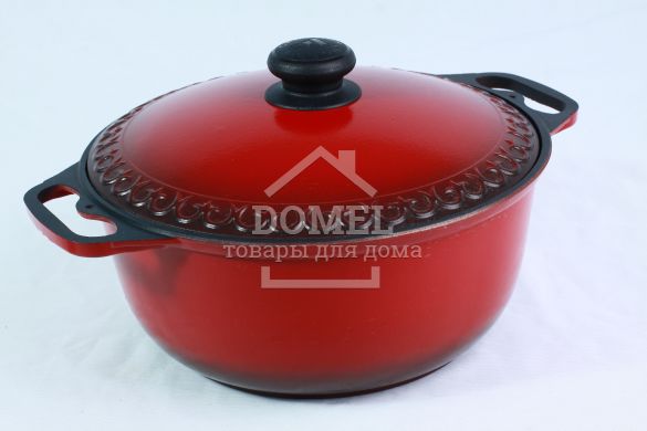 Каструля з високою кришкою потовщена 3л ЛКА03, 4820149873954