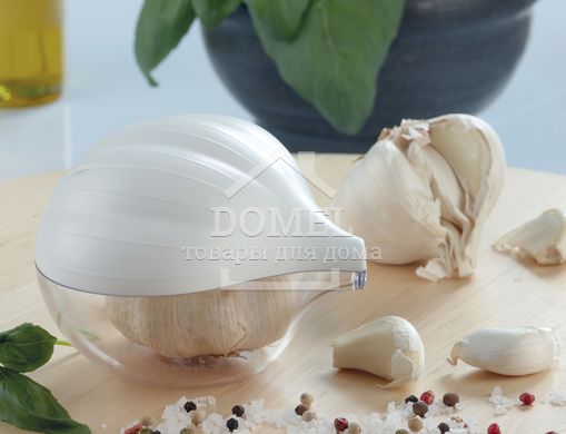 Контейнер для чеснока, Контейнер для хранения, Пищевой пластик, Пластик, Круглая