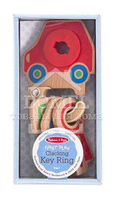 MD4022 Clacking Key Ring Baby & Toddler Toy (Деревянная игрушка "Детские ключики")