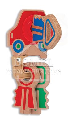MD4022 Clacking Key Ring Baby & Toddler Toy (Деревянная игрушка "Детские ключики")