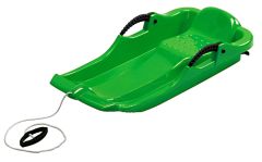 Зимние санки "Alpen Spider" зеленые, Санки-корыто