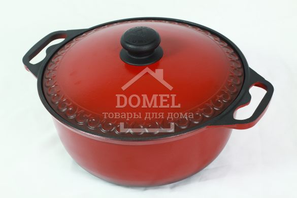 Кастрюля с высокой крышкой утолщенная 4л ЛКА04, 4820149872841