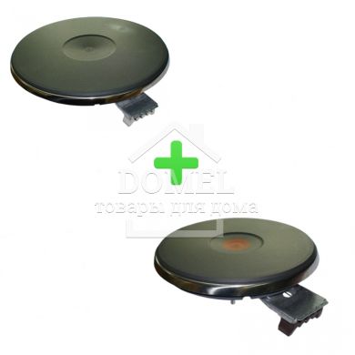 Комплект конфорок для електроплити 180 (1500W) + 180 (2000W), 1500W, 2000W, AEG, Ariston, Bauknecht, Beko, Bosch, Candy, Clatronic, Electrolux, Gorenje, Hotpoint, Hotpoint-Ariston, Indesit, Mora, Privileg, Pyramida, Samsung, Whirlpool, Zanussi, Грета, Лысьва, Мечта, Нина, Электра