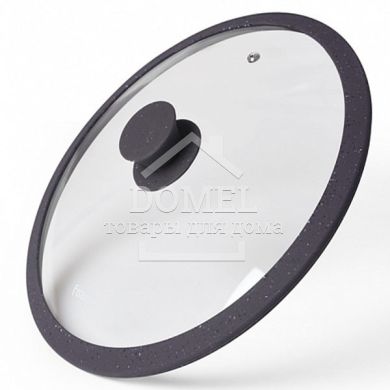 Крышка Fissman Arcades 16 см темно-серая 9916