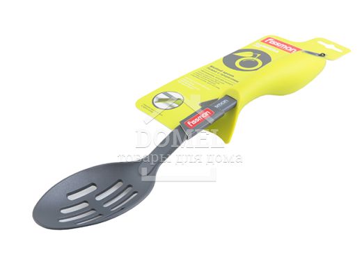 Ложка с отверстиями CARRERA (нейлон с салатовой рукояткой)