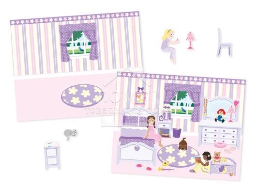 MD14197 Play House! Reusable Sticker Pad (Набор многоразовых наклеек "Мой дом")