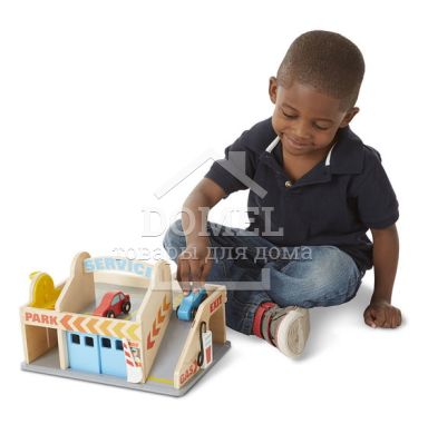 MD19271 Service Station Parking Garage (Деревянный набор "СТО")