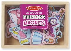 MD19278 Wooden Princess Magnets (Фігурки на магнітах - Принцеси)