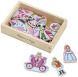 MD19278 Wooden Princess Magnets (Фигурки на магнитах - Принцессы)