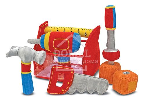 MD3038 Набір м'яких інструментів, Для хлопчиків, Від 1 року, М'які іграшки