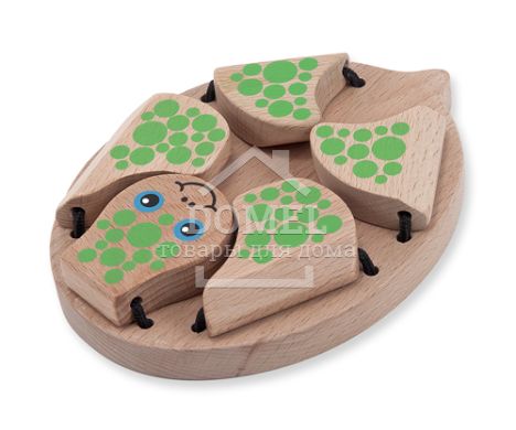 MD4029 Peek-a-Boo Turtle (Деревянная игрушка "Поиграй в прятки с черепашкой")