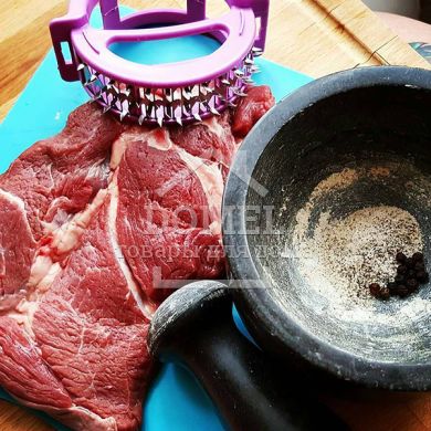 Приспособление для отбивания мяса - тендерайзеры 11 см (нержавеющая сталь в пластик корп)