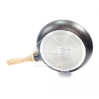 Сковорода для жарки COSMIC BLACK 24x4,9 см с индукционным дном (алюминий с антипригарным покрытием)