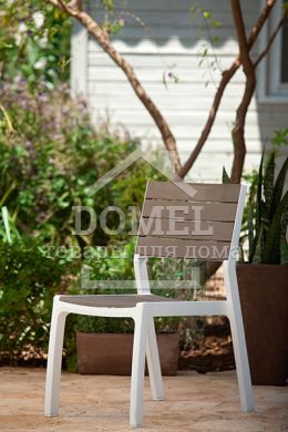 Стілець Harmony білий з бежевим, 7290106926424