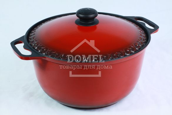 Каструля з високою кришкою потовщена 6л ЛКА06, 4820149872834