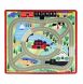 MD19400 Round the Town Road Rug & Car Set (Игровой коврик с машинками "Городская дорога"), Для мальчиков, От 3 лет, Игровой коврик