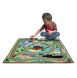 MD19400 Round the Town Road Rug & Car Set (Игровой коврик с машинками "Городская дорога"), Для мальчиков, От 3 лет, Игровой коврик