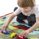 MD19400 Round the Town Road Rug & Car Set (Игровой коврик с машинками "Городская дорога"), Для мальчиков, От 3 лет, Игровой коврик