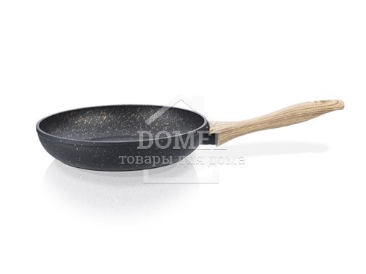 Сковорода для жарки COSMIC BLACK 26x5,2 см с индукционным дном (алюминий с антипригарным покрытием)