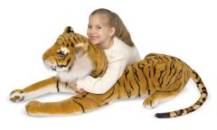 MD12103 Tiger - Plush (Гігантський плюшевий тигр, 1,8 м), Від 3 років, Великі від 50 см
