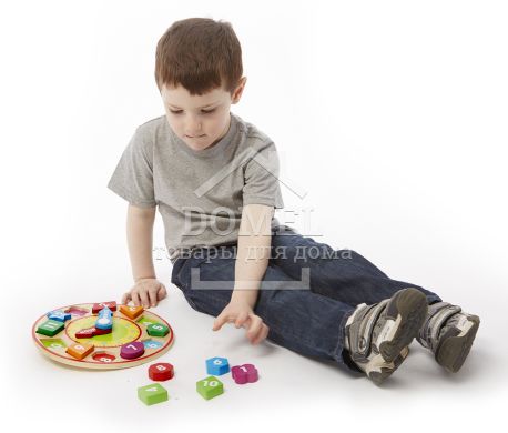 MD18593 Shape Sorting Clock (Часы-сортировщик NEW)