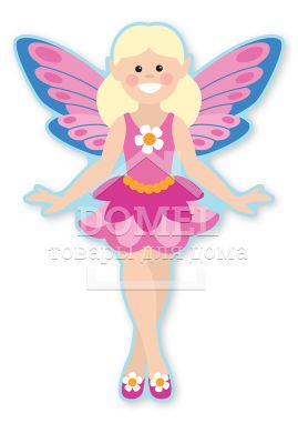 MD8603 Fairies Reusable Sticker Pad (Набор многоразовых наклеек "Феи")