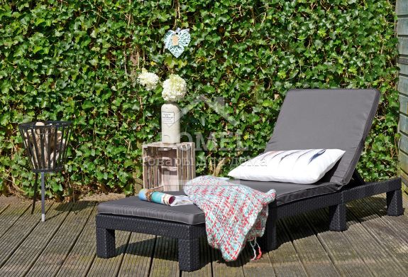 Шезлонг Daytona серый, 8711245121000