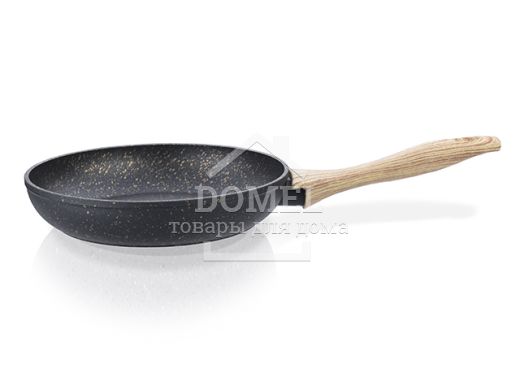 Сковорода для жарки COSMIC BLACK 28x5,4 см с индукционным дном (алюминий с антипригарным покрытием)