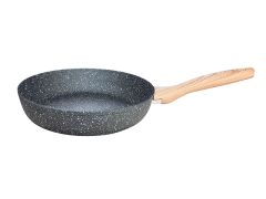 Сковорода для жарки GRANDEE STONE 26x5,8 см (алюминий с антипригарным покрытием)