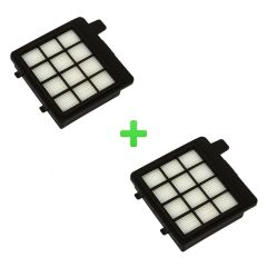 Комплект (2шт.) фільтр HEPA11 DOMPRO DP13010 для пилососів Zelmer Galaxy 2 (6012010128, 794059, ZVCA265S), Zelmer