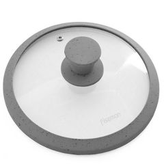 Кришка Fissman Arcades 20 см сіра GL-9921.20