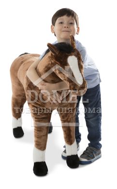 MD12105 Horse - Plush (Гігантська плюшева конячка, 1 м)