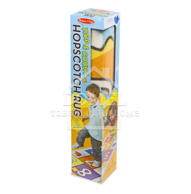 MD19402 Hop & Count Hopscotch Rug (Игровой коврик-классики), От 3 лет, Игровой коврик