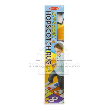 MD19402 Hop & Count Hopscotch Rug (Игровой коврик-классики), От 3 лет, Игровой коврик