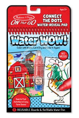 MD9485 Connect the Dots (Волшебная водная раскраска по точкам "Ферма")